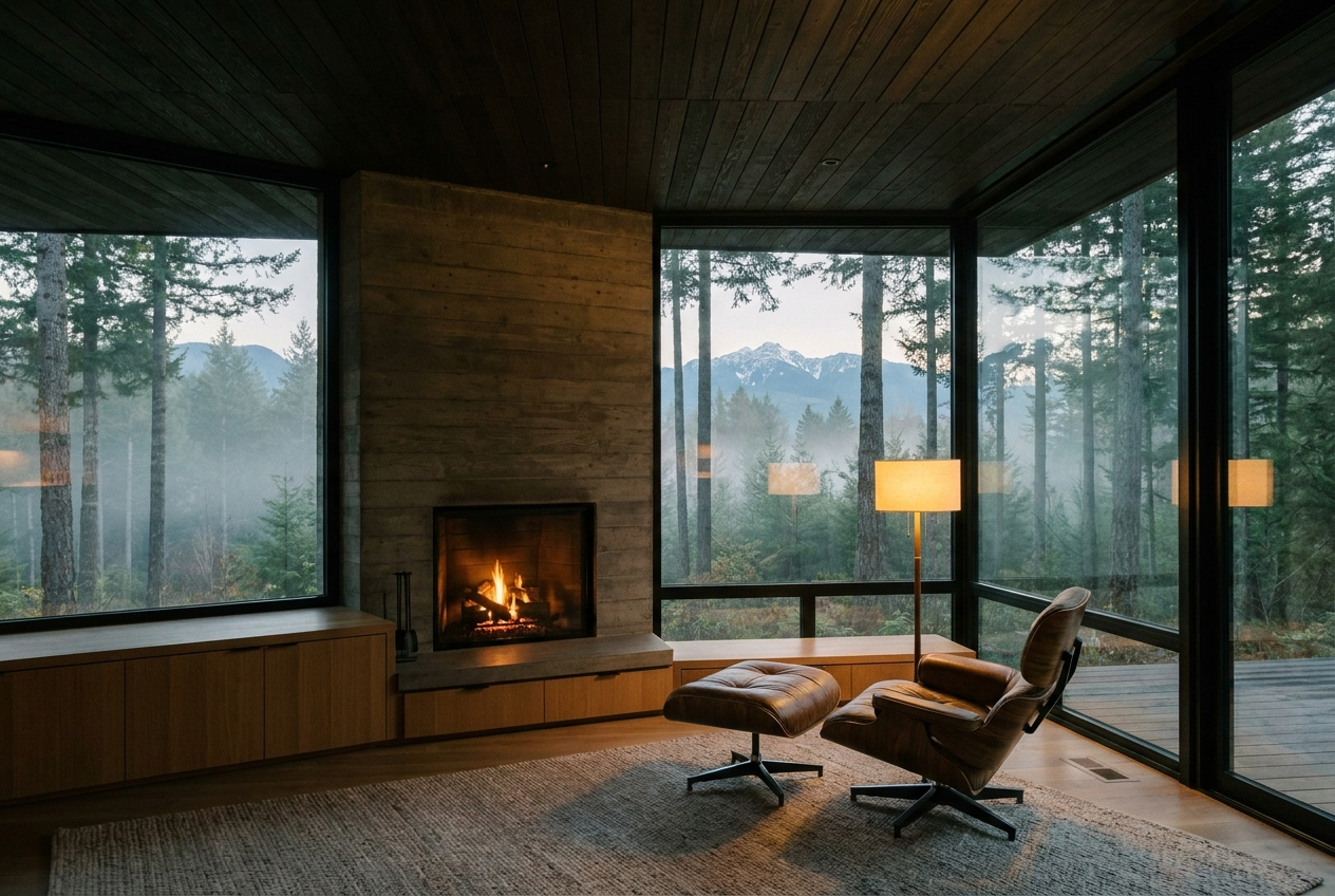 Interior, House on Skyline