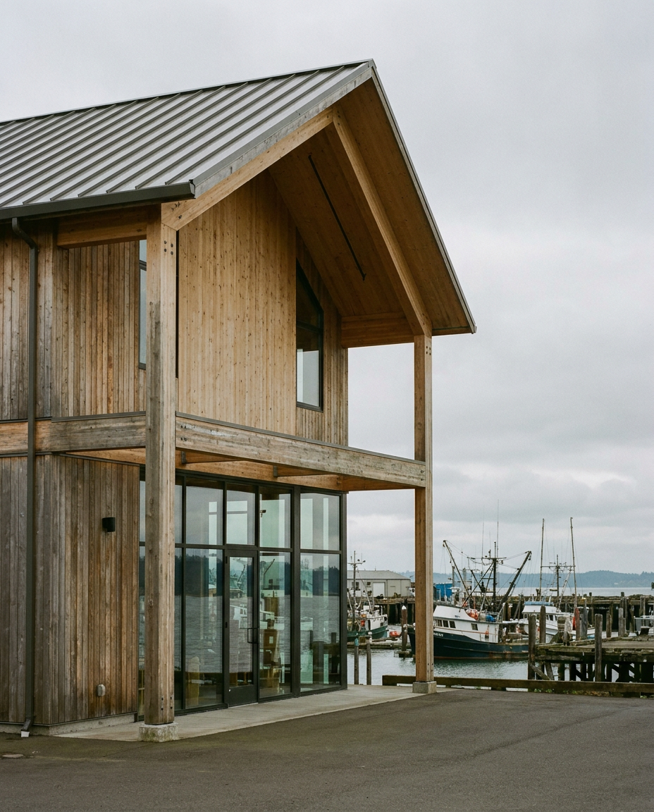 Astoria Quay timber retail